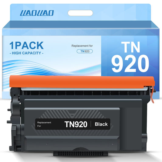 TN-920 TN920 High Yield Toner Cartridge Use for Brother HL-L5210DN L6210DW L6217DW L6310DW L6415DW EX415DW DCP-L5510DN MFC-L5710DN L5715DW L5717DW L5915DW Printers (1 Pack)